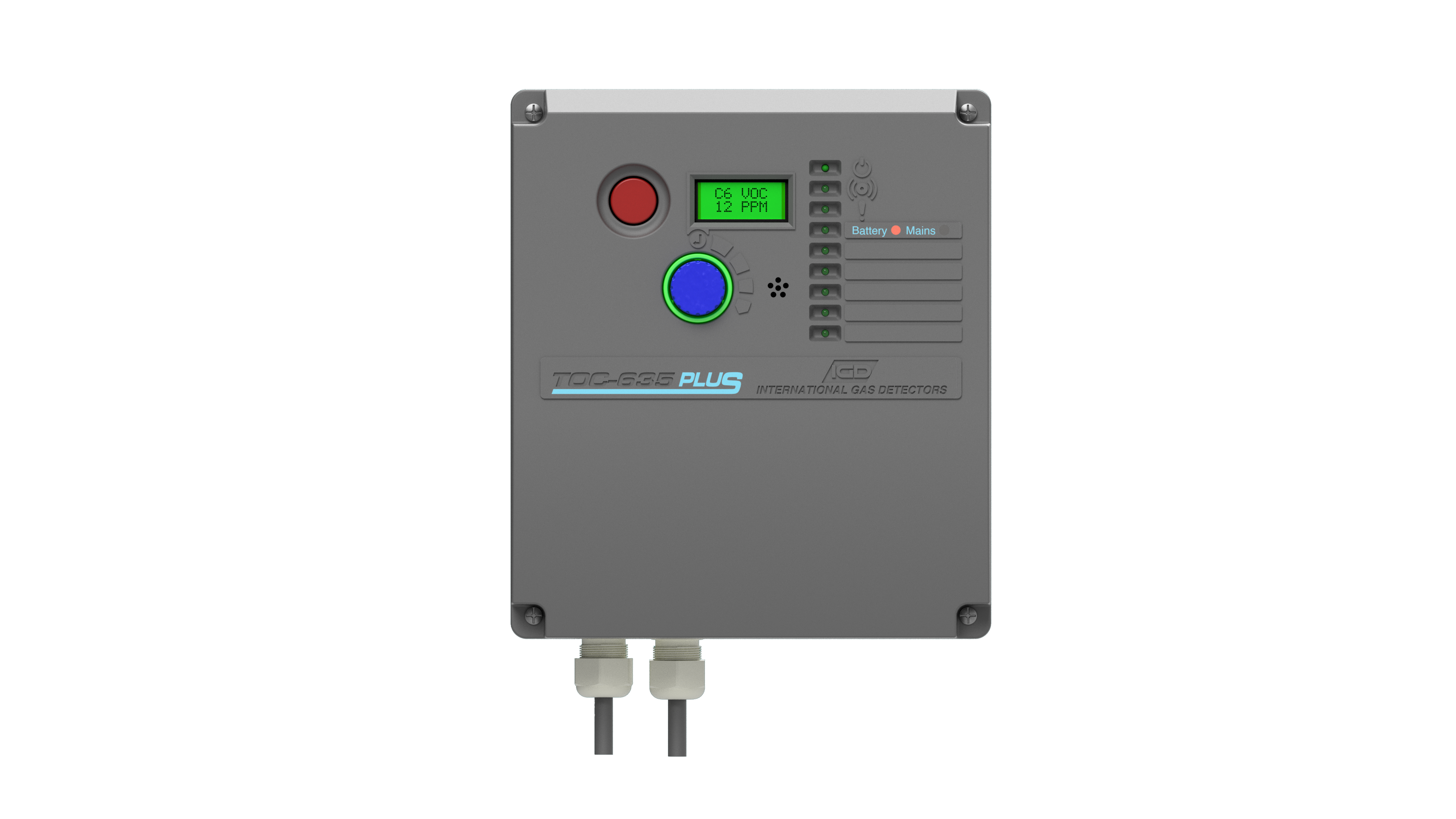 TOC-635 Gas Detection Control Panel